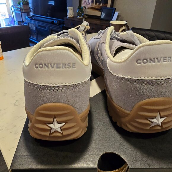 Converse Run Star Trainer OX Size Mens 10 GREY NEW GRAY - Picture 5 of 7